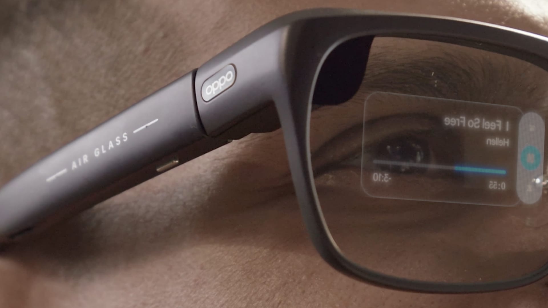 The Oppo Air Glass 3 is a prototype set of augmented reality glasses with a voice assistant.